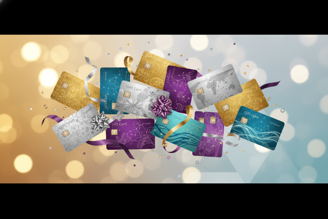 Create a proper banner for a gift card selling website 